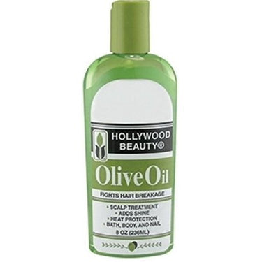 Hollywood Beauty Olive Oil – 8 oz - ANNS BEAUTY SUPPLY